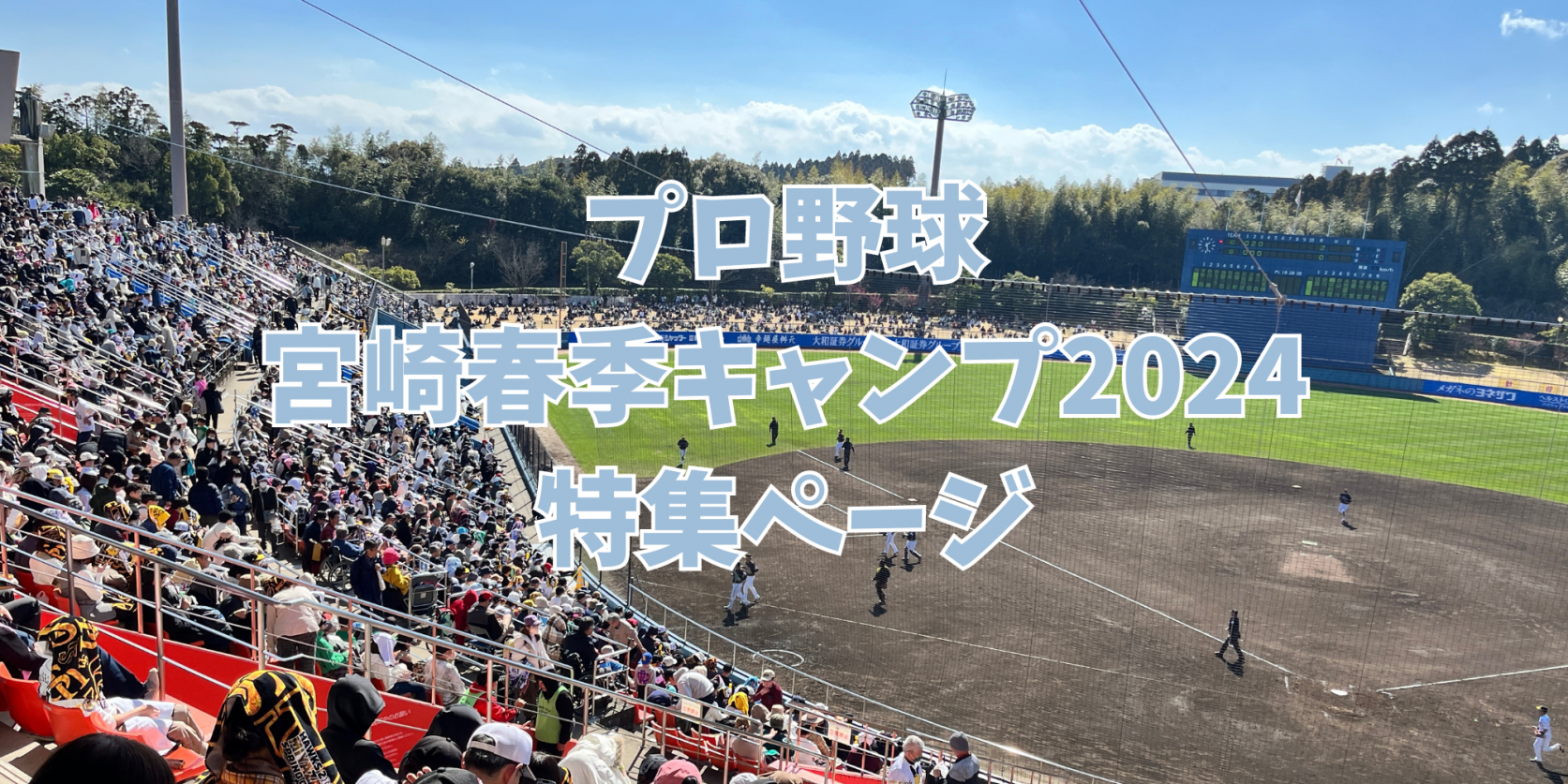 2024年プロ野球宮崎春季キャンプ | 特集 | 【公式】宮崎市観光サイト